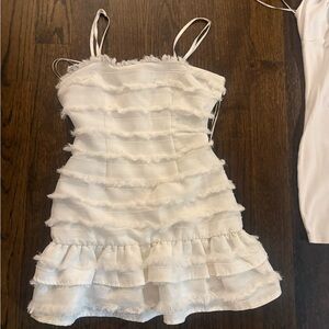 Princess Polly XS White Dress